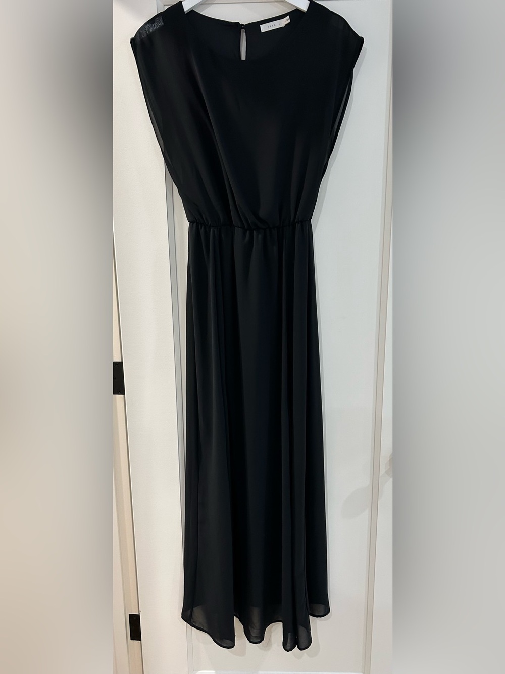 Lush Black Sleeveless Maxi Dress Size M